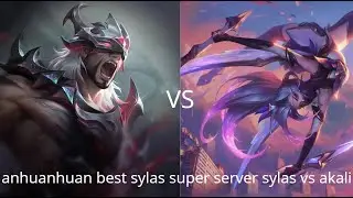 Anhuanhuan Sylas vs Akali (Master) — CN Super Server Outplays