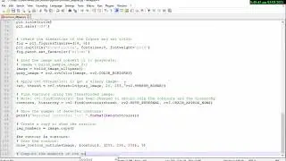【PYTHON OPENCV】contours ellipses Some features based on moments are calculated