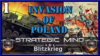 Let's Play Strategic Mind: Blitzkrieg | Invasion of Poland Absolute Victory | Gameplay Part 1