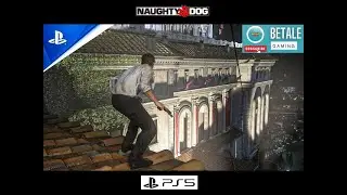 UNCHARTED 4 Escape From Black Market Heist | PS5 UHD 60fps