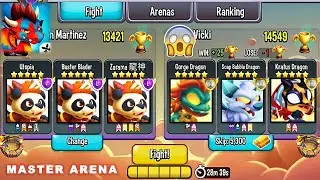 NEW! Dude Perfect Dragon, MASTER ARENA 3 | DRAGON CITY Gameplay 2020 😍