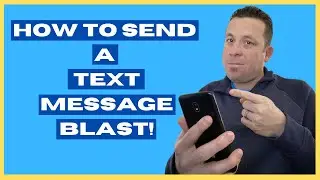 How do you blast a text message - [FIND OUT WITH THIS VIDEO]