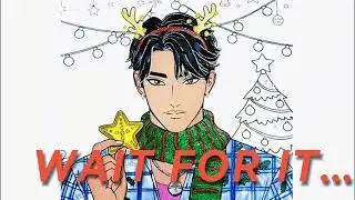 I Saved the Best Part for the End Jinu Christmas Coloring #kpopdemonhunters #coloring #fanart