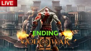 THE END BEGINS [GOD OF WAR 2] 🔴LIVE PART 4 (ENDING)