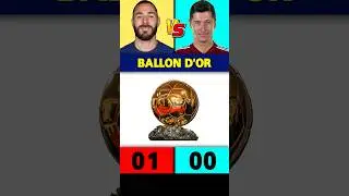 Benzema Vs Lewandowski All Trophies And Awards 🏆
