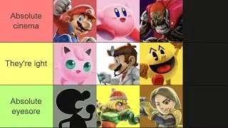 Ranking the most hype characters in smash ultimate!