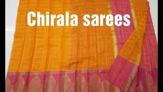 Chirala sarees sarees video 63..