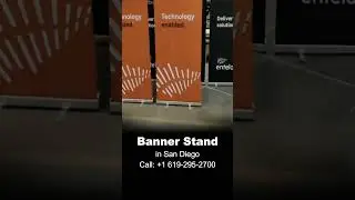 Retractable Roll Up Banner Stands in San Diego | Sign King 📞 +1 619-295-2700