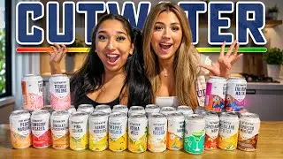 WE TRIED 34 CUTWATER FLAVORS!!!! *BAD IDEA*