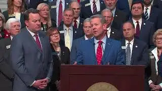 WATCH LIVE: Gov. Kemp outlines healthcare priorities for 2025 legislative session