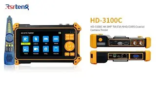 Rsrteng HD-3100C Plus Coaxial Security Camera Tester