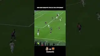 SEE HOW MBAPPE TRICKS THE OPPONENT#shorts#analysis#moments#kylianmbappe#realmadrid#football#fyp