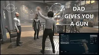 Starfield (PC) - Your Parents Visit The Lodge/Dad Gives You Sir Livingstone's Pistol