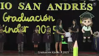 Graduación Kinder A 2025 - Colegio San Andrés de Colina