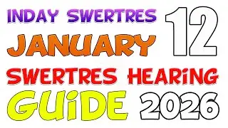 Hearing Swertres Today by Inday Swertres | January 12, 2026 Swertres Guide