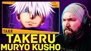 MURYO KUSHO - Gojo (Jujutsu Kaisen) | Takeru | REACTION - REAÇÃO