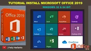 Tutorial Install Microsoft Office Pro Plus 2019 | Windows 32 Bit & 64 Bit