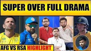 DOUBLE SUPER OVER FULL DRAMA, AFG VS RSA SUPER OVER FULL HIGHLIGHTS #t20worldcup2026 #highlights 