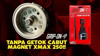 REKOMENDASI TREKER MAGNET BUAT MOTOR XMAX ADA DISINI! GRIP-ON MAGNET PULLER #6