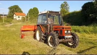 Zetor 6245 - Znači počelo je: košenje i baliranje (Otvorenje sezone 2021)