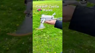 🏰 Cardiff Castle from above