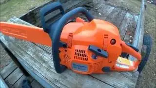 Husqvarna 465 Rancher Chainsaw talk review.
