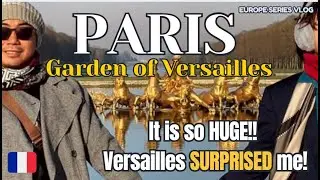 PARIS Vlog 1: Exploring the Stunning Garden of Versailles 🇫🇷 | Travel Guide & History| i am JD Vlogs
