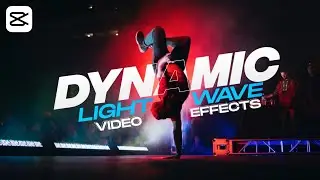 Dynamic Light Wave Video Effects | Capcut Series 😲