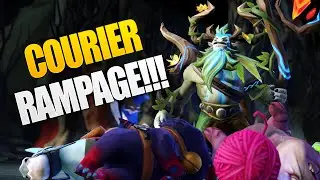 Courier Rampage Dota 2