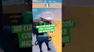 *poor quality (will fix in future)* 1v3 Clutch in Reload from 2025! #ad #epicpartner #fortnite