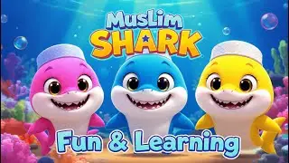 Muslim  Shark do do do🦈 | Fun Islamic Cartoon for Kids | Learn & Play