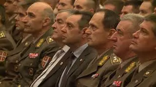 Predavanje generala Delića u Vojnoj akademiji