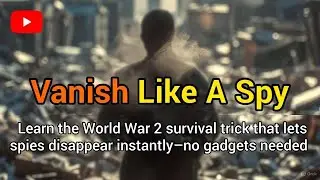 World War 2 Spy Trick That Makes You Invisible Instantly