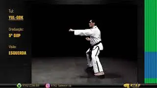 YUL-GOK 🟢🔵 | Vis&atilde;o ESQUERDA | Taekwon-do ITF Tul (Forma)