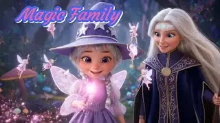 Magic Family  | 3D Animated Short Film |  Cinematic Cartoon | Story Telling | Fantasy | Magic