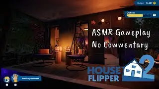 Renovating in Silence  | House Flipper 2 ASMR (No Commentary, Part 1)