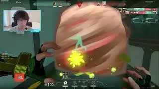 FRACTURE! 100T ASUNA SKYE VALORANT RANKED GAMEPLAY [ FULL MATCH VOD ]