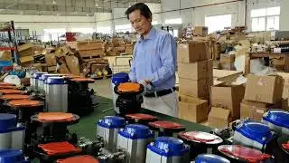 Flanged ball valve carbon steel