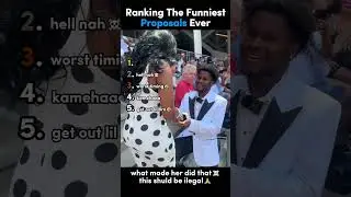 Ranking The Funniest Proposals Ever