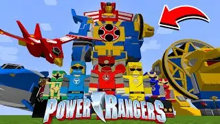 *NOVO* MOD DOS POWER RANGERS NO MINECRAFT (megazord e muito mais) ‹‹ P3DRU ››