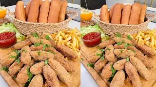 طريقة عمل كفتة الدجاج المقرمشة | العزومة مع الشيف فاطمة أبو حاتي