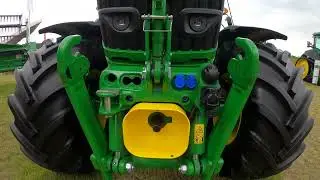 new 2025 John Deere 6M 185 Diesel Tractor (185/205 HP) Debut at Cereals #johndeere