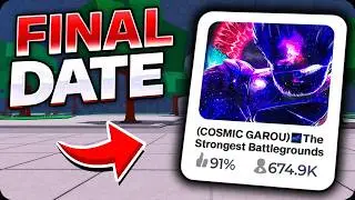 The Update RELEASE DATE for The Strongest Battlegrounds!