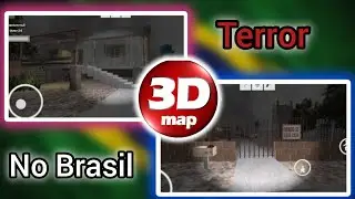Criei um jogo de terror no Brasil 3d map