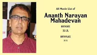 Ananth Narayan Mahadevan Movies