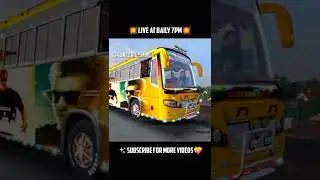 Valimai shorts🔥🔥| Valimai bus😍 | #valimai #shorts #sprintergaming #valimaibgm #valimaisongs