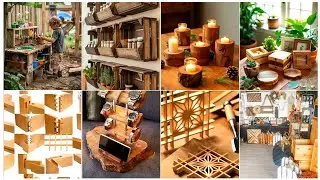 60+ amazing  and Simple Profitable Wood Craft Ideas for Crafting Cash