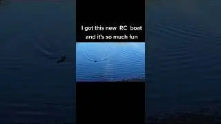 Small RC Boat #rc #rcboat #gift #gifts #viral #trending #boat