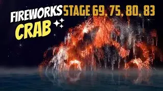 Boom Beach Firework Crab Stage 69, 75, 80, 83