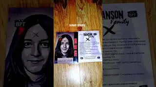 SUSAN SADIE ATKINS BACKPORCHTAPESTV TRUE CRIME CARD #mansonfamily #backporchtapetv #susanatkins